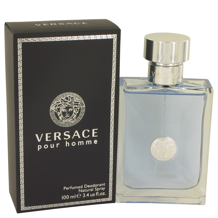 Versace Pour Homme by Versace Deodorant Spray 3.4 oz Men