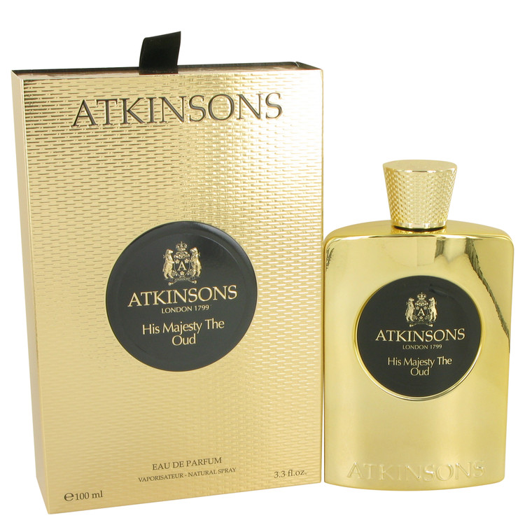 His Majesty The Oud by Atkinsons Eau De Parfum Spray 3.3 oz Men