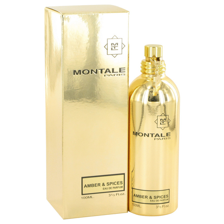 Montale Amber & Spices by Montale Eau De Parfum Spray (Unisex) 3.3 oz Women