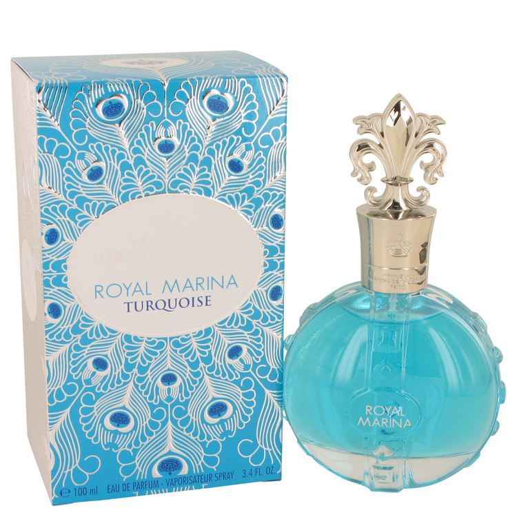 Royal Marina Turquoise by Marina De Bourbon Eau De Parfum Spray 3.4 oz Women