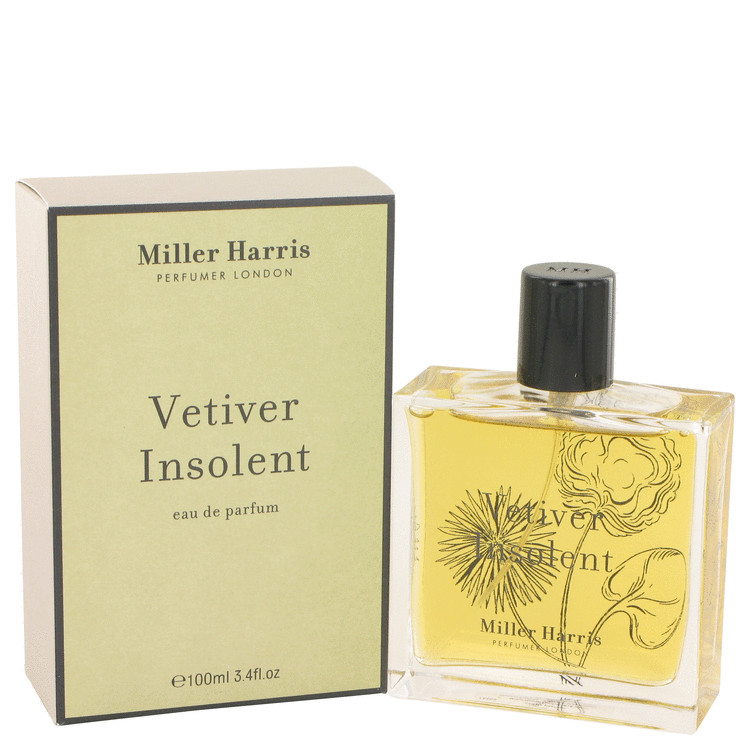 Vetiver Insolent by Miller Harris Eau De Parfum Spray 3.4 oz Women