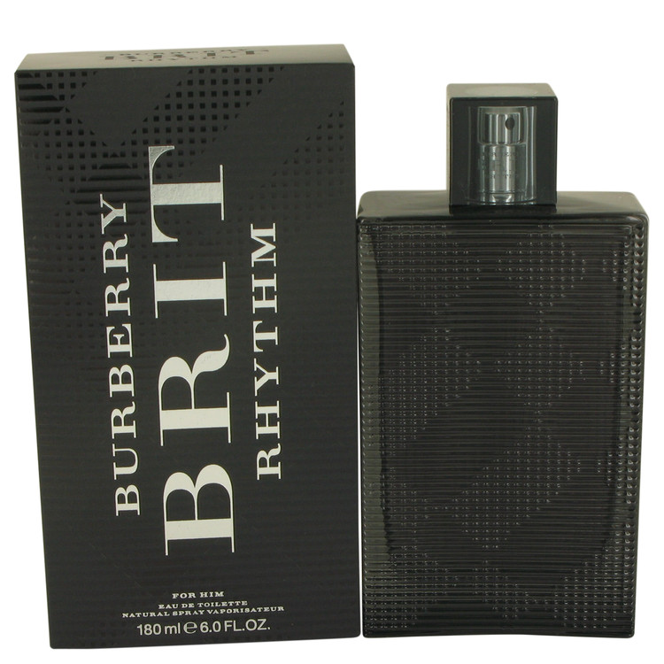 Burberry Brit Rhythm by Burberry Eau De Toilette Spray 6 oz Men