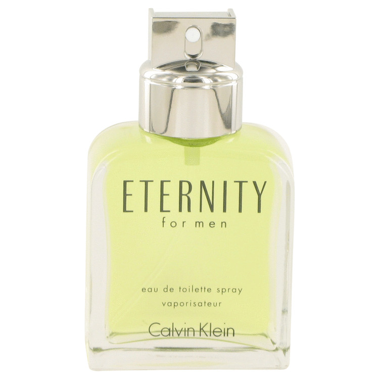 ETERNITY by Calvin Klein Eau De Toilette Spray (Tester) 3.4 oz Men