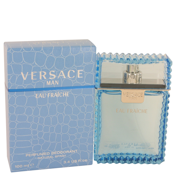 Versace Man by Versace Eau Fraiche Deodorant Spray 3.4 oz Men