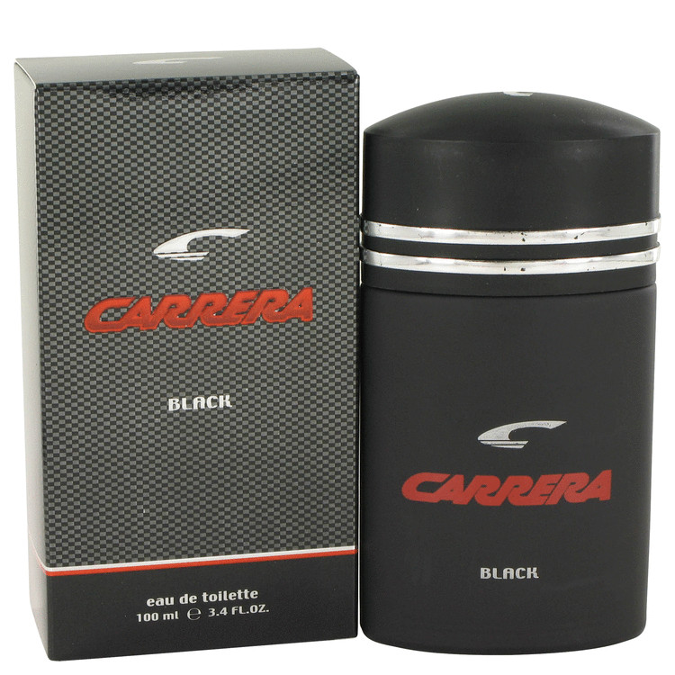 Carrera Black by Muelhens Eau De Toilette Spray 3.4 oz Men