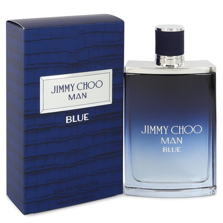 Jimmy Choo Man Blue by Jimmy Choo Eau De Toilette Spray 3.4 oz Men