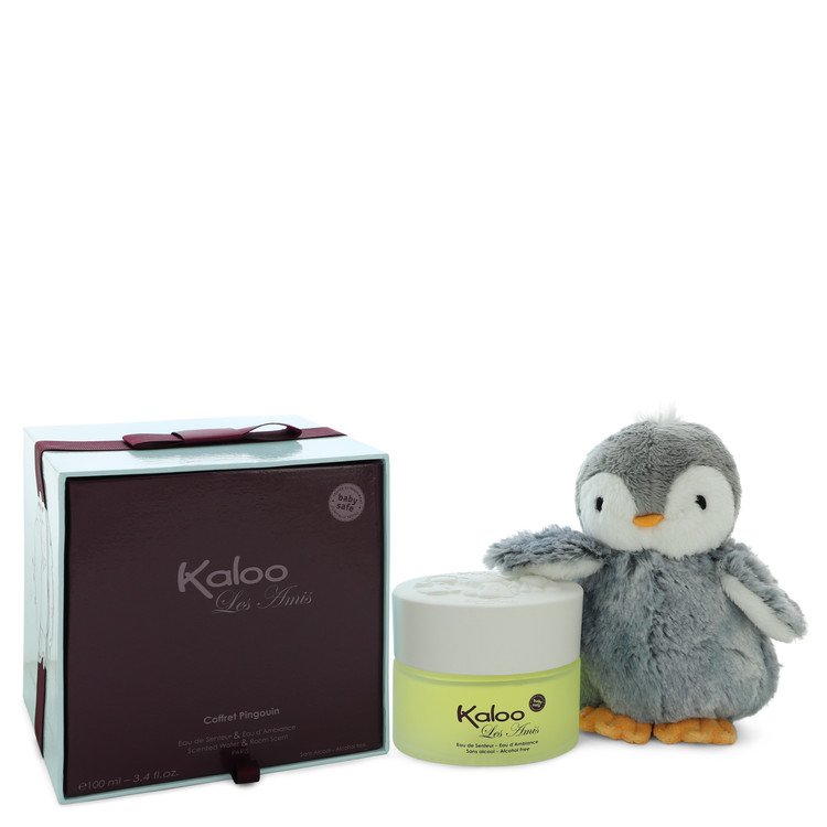 Kaloo Les Amis by Kaloo Alcohol Free Eau D'ambiance Spray + Free Penguin Soft Toy 3.4 oz Men