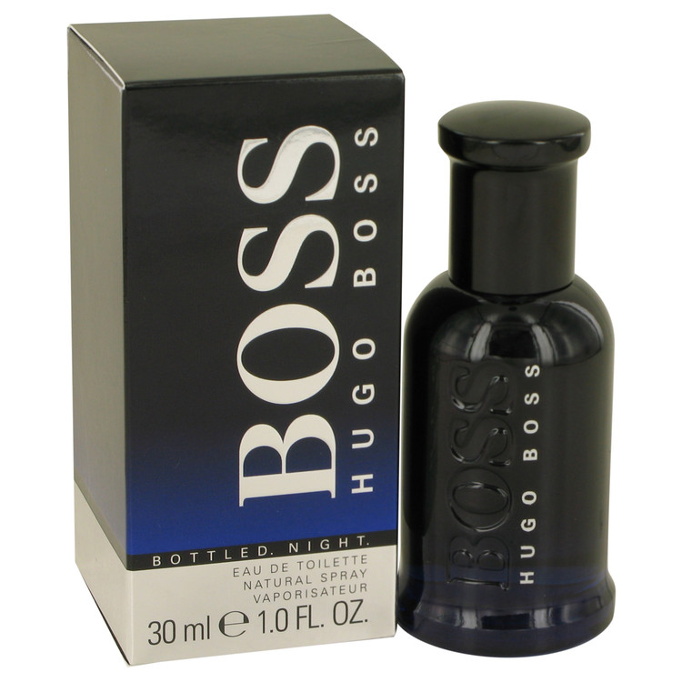 Boss Bottled Night by Hugo Boss Eau De Toilette Spray 1 oz Men