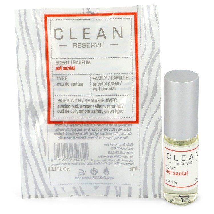 Clean Reserve Sel Santal by Clean Mini EDP Rollerball .10 oz Women