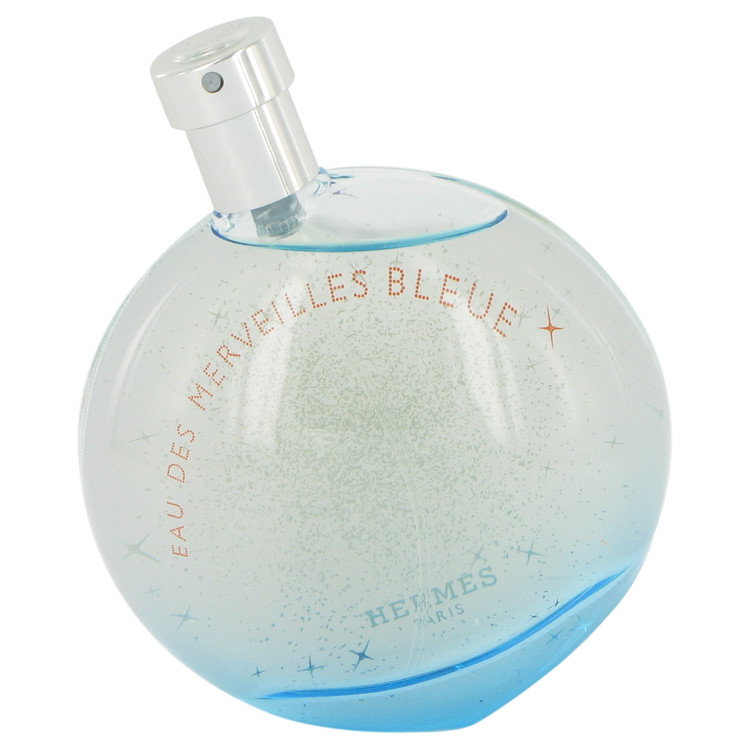 Eau des Merveilles Bleue by Hermes Eau De Toilette Spray (Tester) 3.4 oz Women