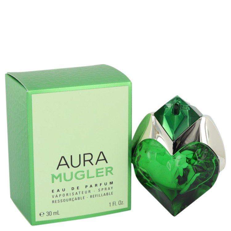 Mugler Aura by Thierry Mugler Eau De Parfum Spray Refillable 1 oz Women