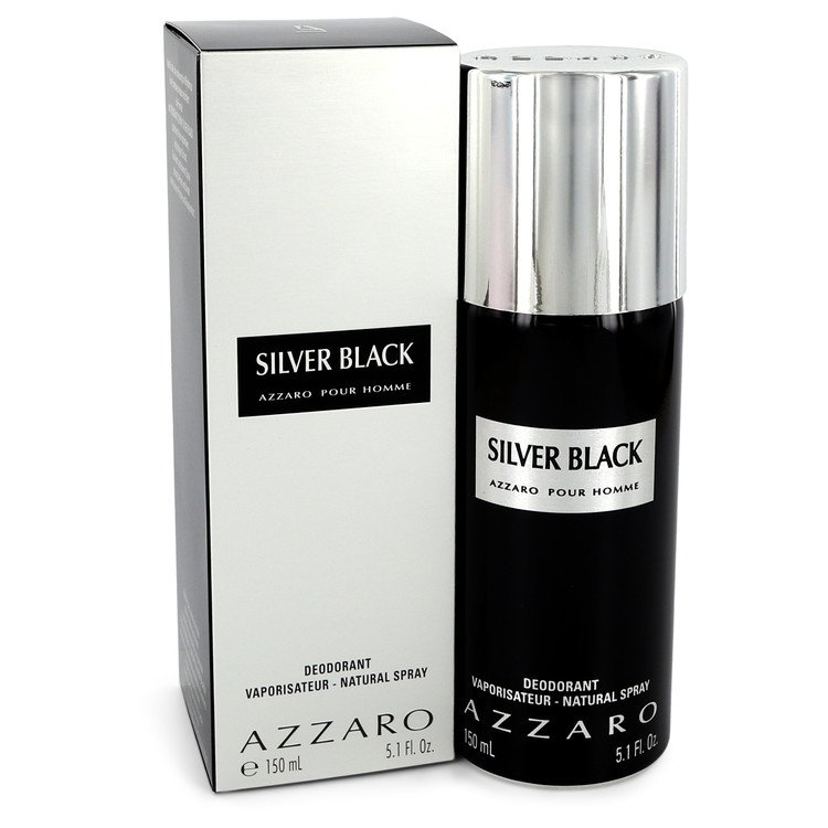 Silver Black by Azzaro Deodorant Spray 5.1 oz Men