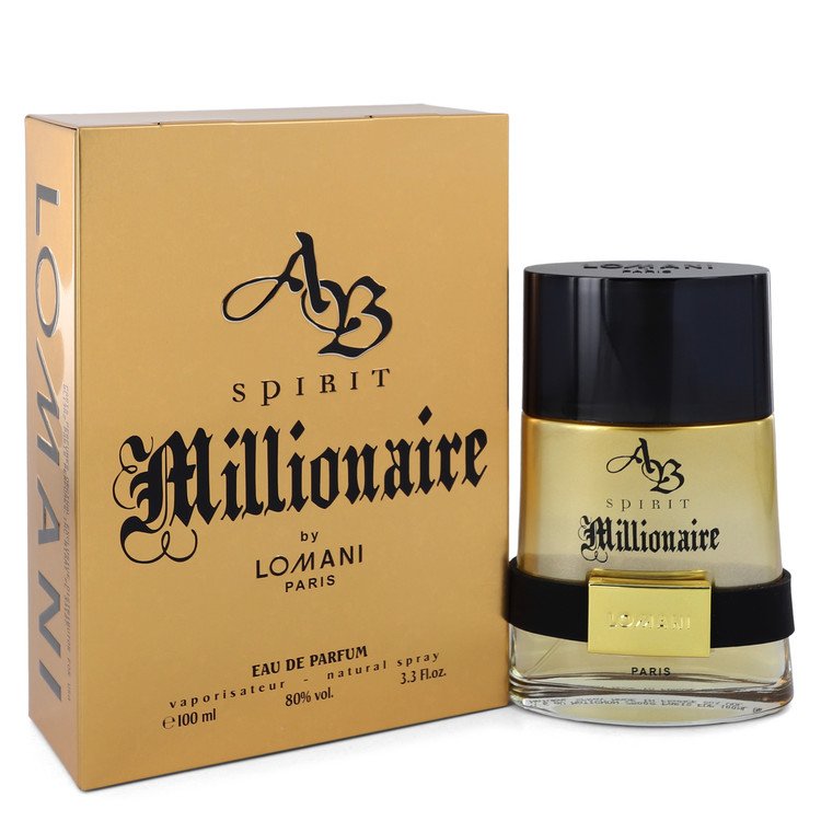 Spirit Millionaire by Lomani Eau De Parfum Spray 3.3 oz Men