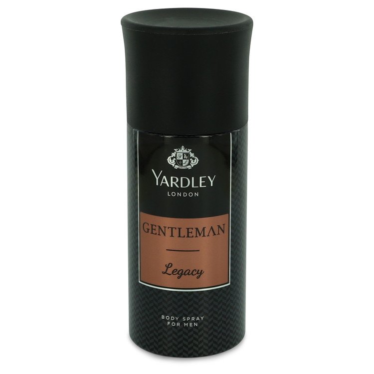 Yardley Gentleman Legacy by Yardley London Deodorant Body Spray 5 oz Men