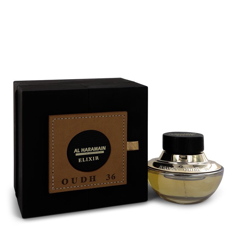 Oudh 36 Elixir by Al Haramain Eau De Parfum Spray (Unisex) 2.5 oz Men