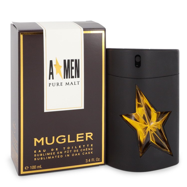 Angel Pure Malt by Thierry Mugler Eau De Toilette Spray (Limited Edition) 3.4 oz Men