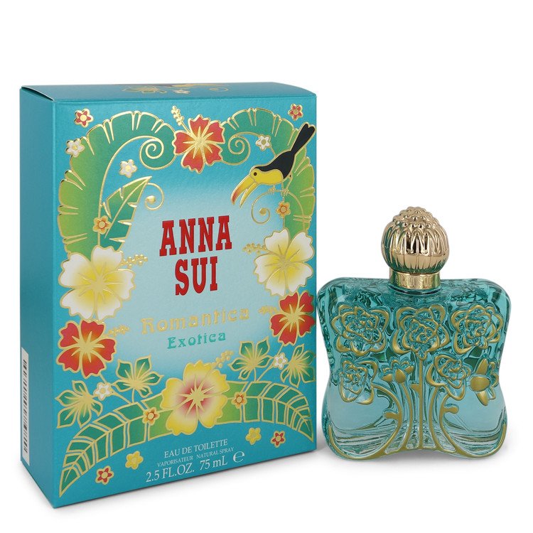 Anna Sui Romantica Exotica by Anna Sui Eau De Toilette Spray 2.5 oz Women