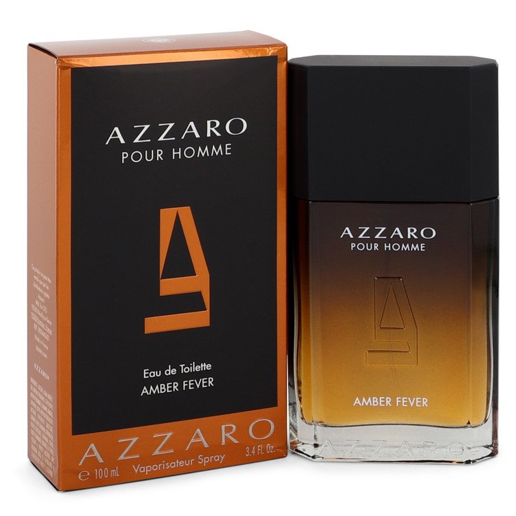Azzaro Amber Fever by Azzaro Eau De Toilette Spray 3.4 oz Men