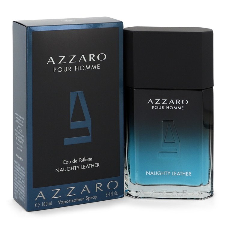 Azzaro Naughty Leather by Azzaro Eau De Toilette Spray 3.4 oz Men