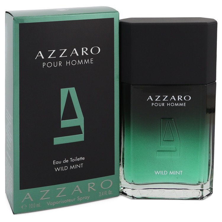 Azzaro Wild Mint by Azzaro Eau De Toilette Spray 3.4 oz Men