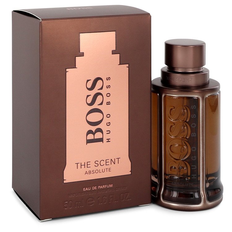 Boss The Scent Absolute by Hugo Boss Eau De Parfum Spray 1.6 oz Men