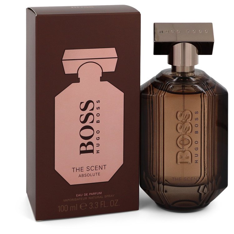Boss The Scent Absolute by Hugo Boss Eau De Parfum Spray 3.3 oz Women