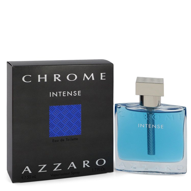 Chrome Intense by Azzaro Eau De Toilette Spray 1.7 oz Men