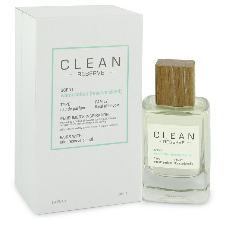 Clean Reserve Warm Cotton by Clean Eau De Parfum Spray 3.4 oz Women