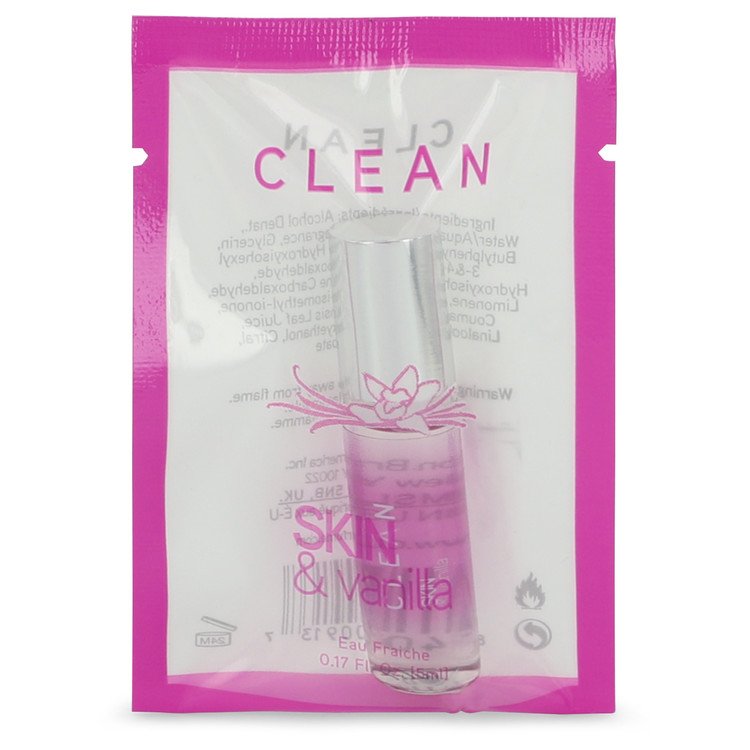 Clean Skin and Vanilla by Clean Mini Eau Frachie .17 oz Women