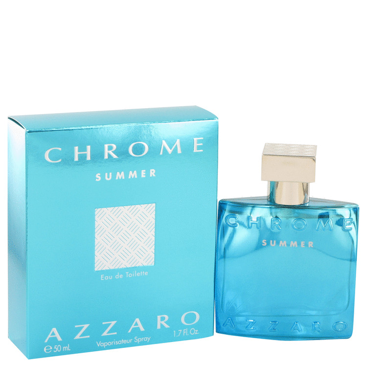 Chrome Summer by Azzaro Eau De Toilette Spray 1.7 oz Men