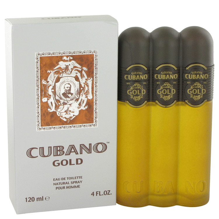 Cubano Gold by Cubano Eau De Toilette Spray 4 oz Men