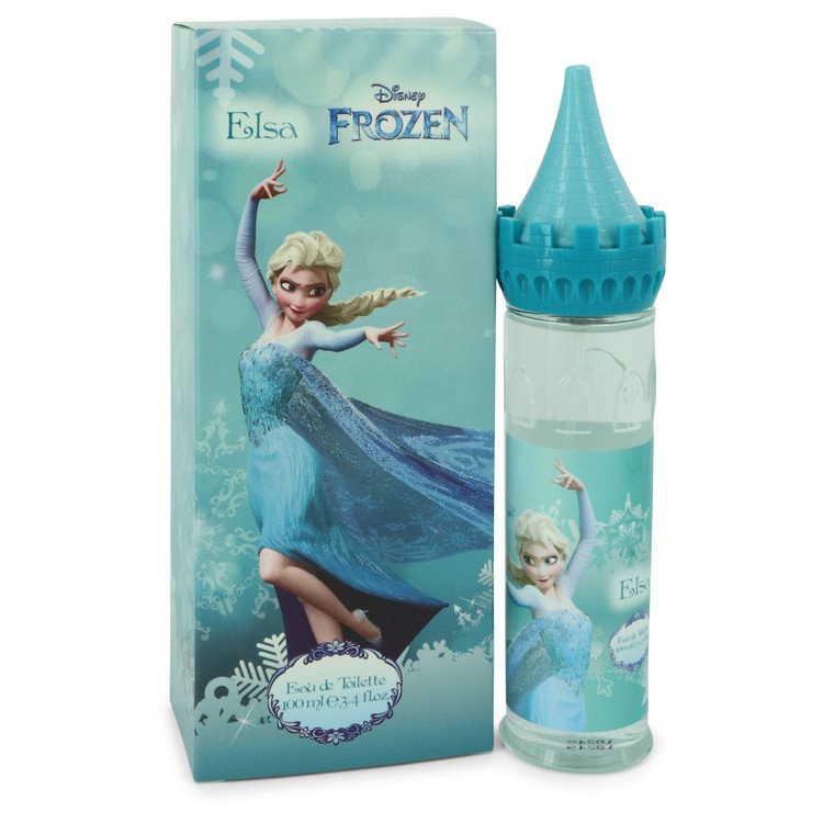 Disney Frozen Elsa by Disney Eau De Toilette Spray (Castle Packaging) 3.4 oz Women