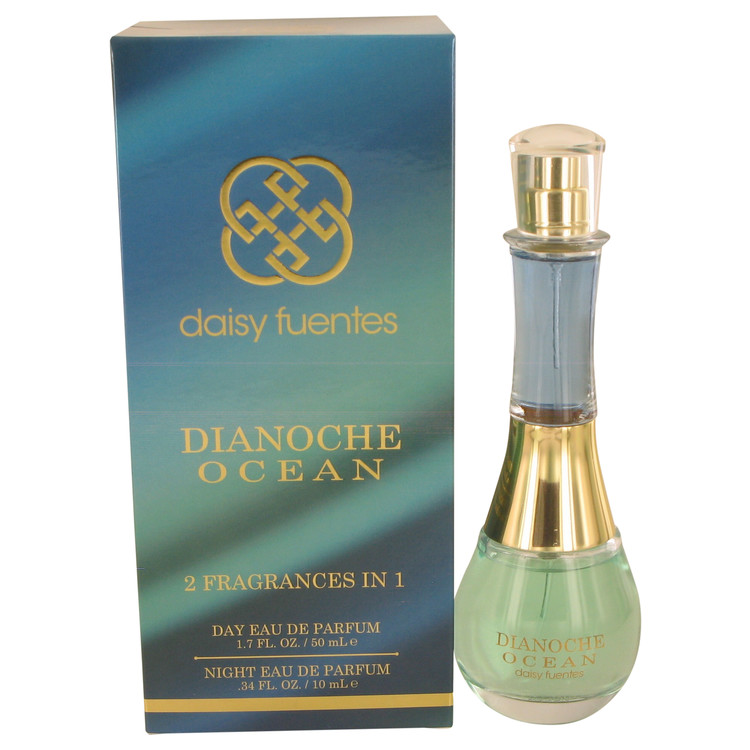 Dianoche Ocean by Daisy Fuentes Includes Two Fragrances Day 1.7 oz and Night .34 oz Eau De Parfum Spray 1.7 oz Women