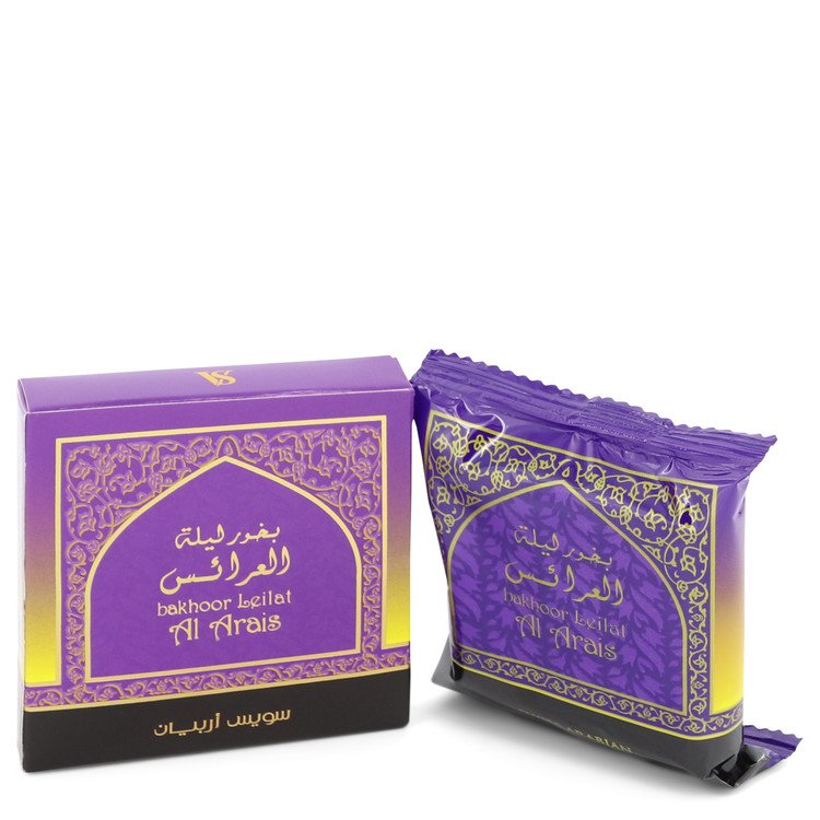 Leilat Al Arais by Swiss Arabian Bakhoor Incense 40 grams Men