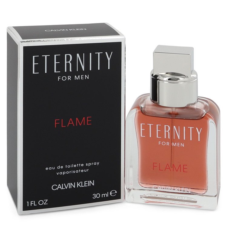Eternity Flame by Calvin Klein Eau De Toilette Spray 1 oz Men