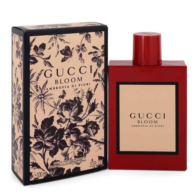 Gucci Bloom Ambrosia Di Fiori by Gucci Eau De Parfum  Intense Spray 3.3 oz Women