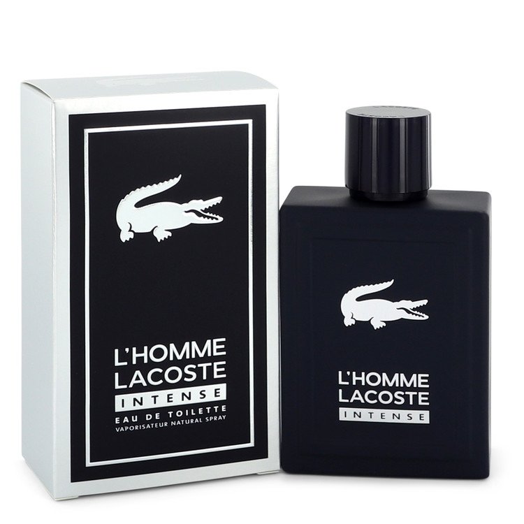 Lacoste L'homme Intense by Lacoste Eau De Toilette Spray 3.3 oz Men