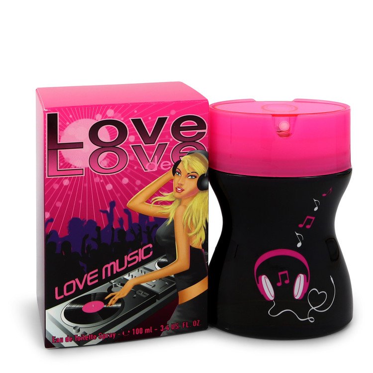 Love Love Music by Cofinluxe Eau De Toilette Spray 3.4 oz Women