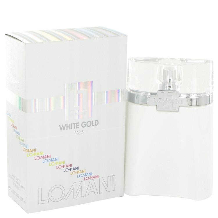 Lomani White Gold by Lomani Eau De Toilette Spray 3.4 oz Men