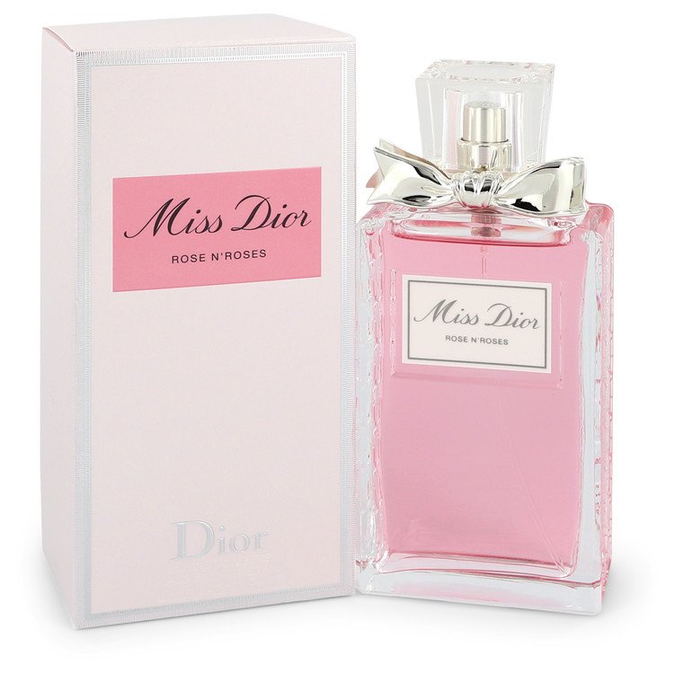Miss Dior Rose N'Roses by Christian Dior Eau De Toilette Spray 3.4 oz Women