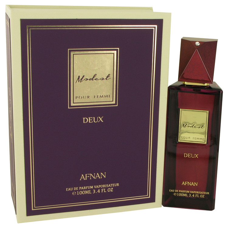 Modest Pour Femme Deux by Afnan Eau De Parfum Spray 3.4 oz Women