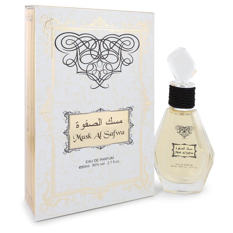 Musk Al Safwa by Rihanah Eau De Parfum Spray (Unisex) 2.7 oz Men