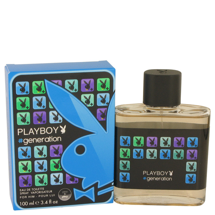 Playboy Generation by Playboy Eau De Toilette Spray 3.4 oz Men
