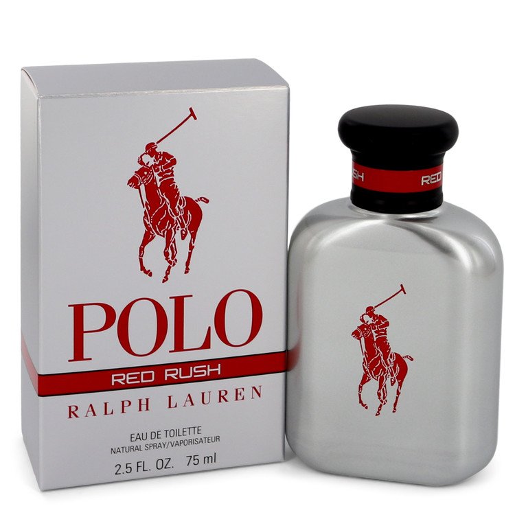 Polo Red Rush by Ralph Lauren Eau De Toilette Spray 2.5 oz Men
