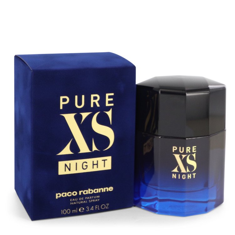 Pure XS Night by Paco Rabanne Eau De Parfum Spray 3.4 oz Men