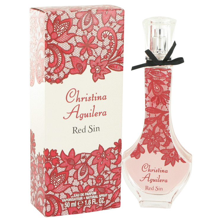 Christina Aguilera Red Sin by Christina Aguilera Eau De Parfum Spray 1.7 oz Women