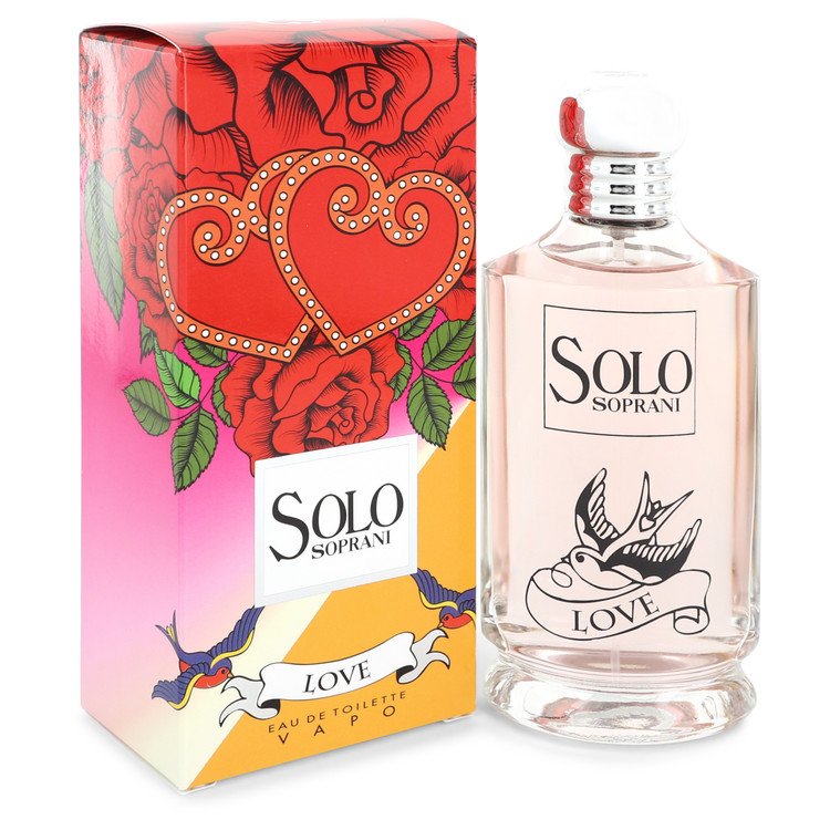 Solo Love by LUCIANO SOPRANI Eau De Toilette Spray 3.4 oz Women