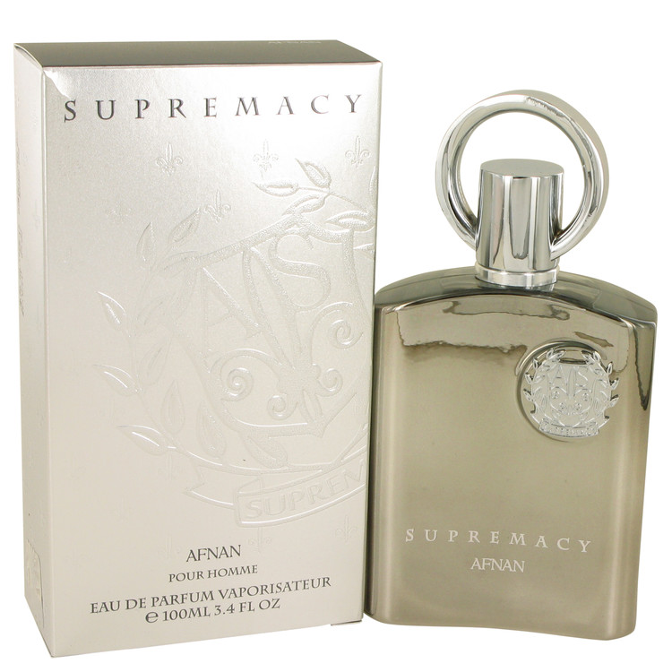 Supremacy Silver by Afnan Eau De Parfum Spray 3.4 oz Men