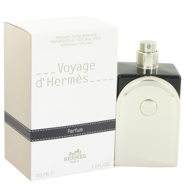 Voyage D'Hermes by Hermes Pure Perfume Refillable (Unisex) 3.3 oz Men