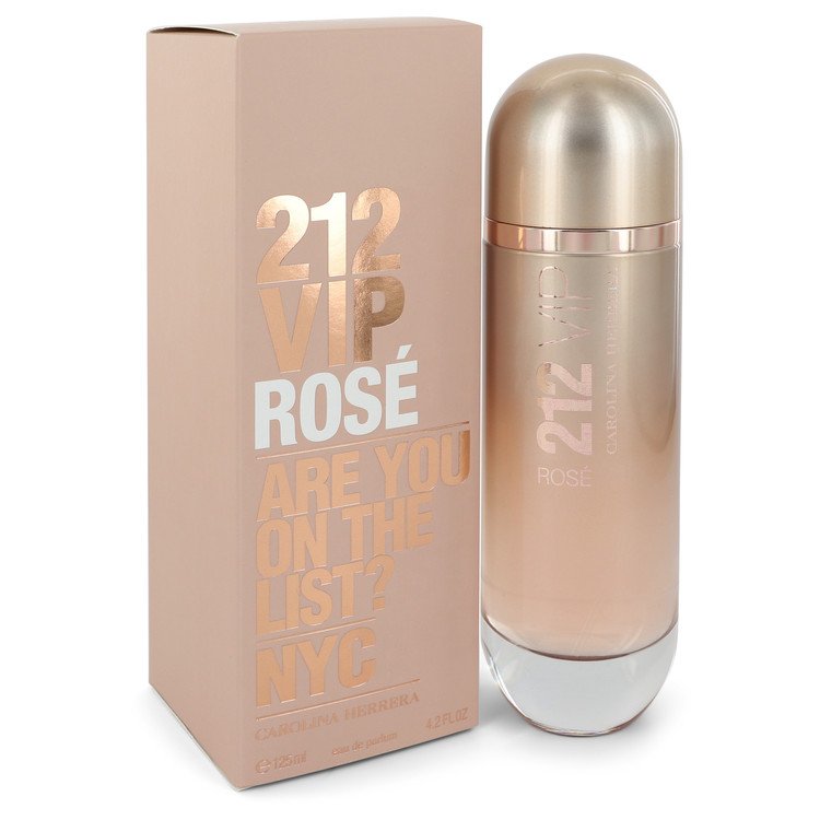 212 VIP Rose by Carolina Herrera Eau De Parfum Spray 4.2 oz Women